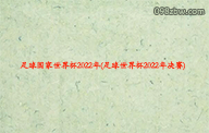 足球国家世界杯2022年(足球世界杯2022年决赛)